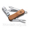 Нож складной Victorinox Nailclip Wood 580 (0.6461.63)