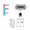  Спальный мешок Tramp Nightking индиго / черный 
R TRS-045-R купить в Харькове - Спальные мешки