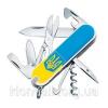 Нож Victorinox Climber Ukraine 1.3703.7R3 тризуб ж / б