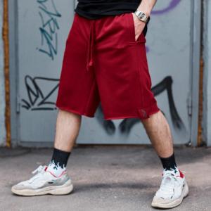 Фото Одежда Шорты мужские трикотажные Пушка Огонь Breet бордовые