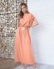 Платья ISSA PLUS 11743  L персиковый