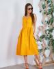 Платья ISSA PLUS 11782  L горчичный