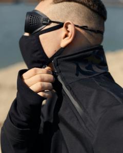 Фото Одежда Ветровка мужская Пушка Огонь Zakuda черная