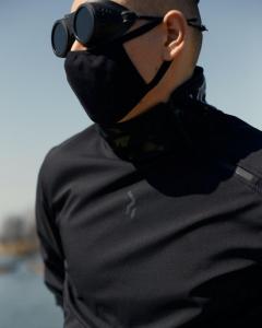 Фото Одежда Ветровка мужская Пушка Огонь Zakuda черная