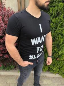 Фото Одежда Черная футболка 18061