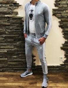 Фото Одежда Спортивный костюм Adidas Petal gray