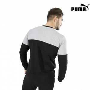 Фото Одежда Мужской свитшот Puma серо-черный