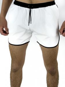 Фото Одежда Шорты пляжные Intruder белые с черным