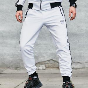 Фото Одежда Спортивные штаны в стиле Adidas Originals белые