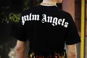 Фото Одежда Летний Комплект  PalmAngels черный