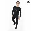  Мужской свитшот Puma Original черный Спортивные кофты, толстовки, куртки мужские в Украине
