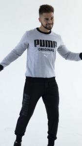 Фото Одежда Мужской свитшот Puma серый