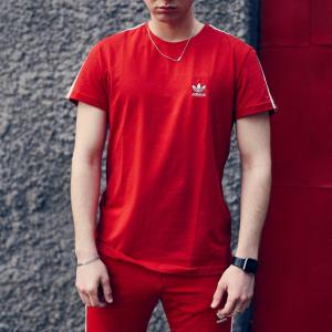 Фото Одежда Футболка Adidas красная