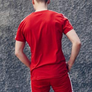 Фото Одежда Футболка Adidas красная