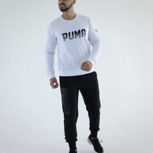 Фото Одежда Мужской свитшот Puma белый
