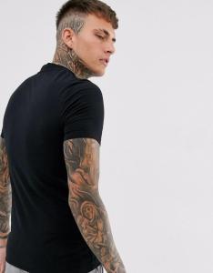 Фото Одежда Летний комплект DNK MAFIA Шорты черные с лампасом и черной футболка