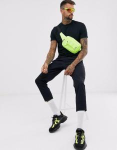 Фото Одежда Летний комплект DNK MAFIA Шорты черные с лампасом и черной футболка