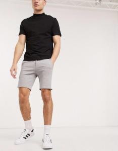 Фото Одежда Летний комплект DNK MAFIA Шорты серые с лампасом и черная футболка