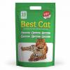 Силикагелевый наполнитель Best Cat (БЭСТ КЭТ) для кошачьего туалета Green Apple,10 л