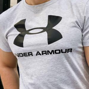 Фото Одежда Мужская футболка Under Armour серая