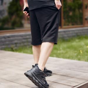 Фото Одежда Шорты мужские трикотажные Пушка Огонь Breet черные