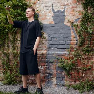 Фото Одежда Шорты мужские трикотажные Пушка Огонь Breet черные