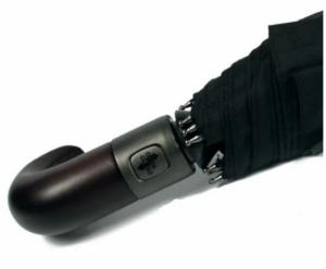 Фото  Зонт ZEST мужской полный автомат ручка крюк дерево 13940 черный