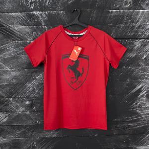 Фото Одежда Мужская футболка Puma Ferrari красная