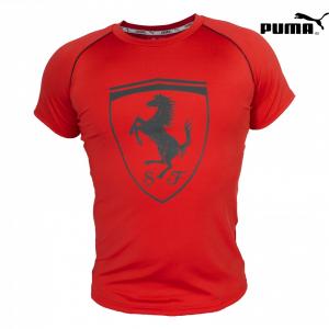 Фото Одежда Мужская футболка Puma Ferrari красная