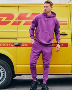 Фото Одежда Худи унисекс Пушка Огонь Classic фиолетовое