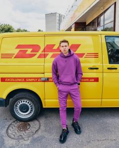 Фото Одежда Худи унисекс Пушка Огонь Classic фиолетовое