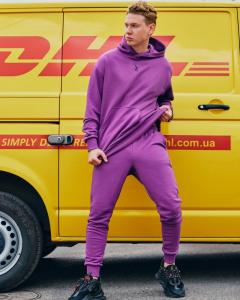 Фото Одежда Худи унисекс Пушка Огонь Classic фиолетовое