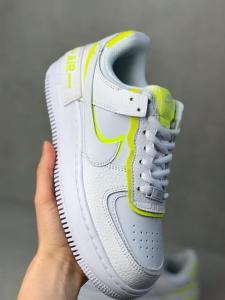 Фото Обувь Nike Air force shadow pastel бело кислотний арт:1253