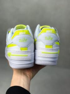 Фото Обувь Nike Air force shadow pastel бело кислотний арт:1253