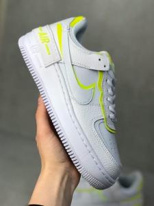 Фото Обувь Nike Air force shadow pastel бело кислотний арт:1253