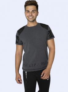 Фото Одежда Мужская футболка Philipp Plein серая