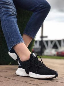 Фото Обувь adidas Alphabounce Instinct чорні з білим