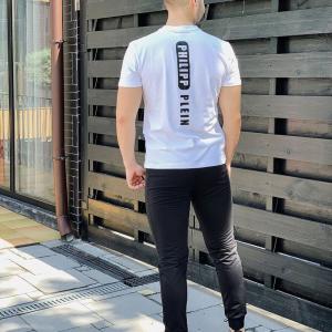 Фото Одежда Мужская футболка Philipp Plein белая