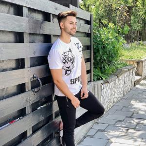 Фото Одежда Мужская футболка Philipp Plein белая