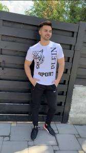 Фото Одежда Мужская футболка Philipp Plein белая