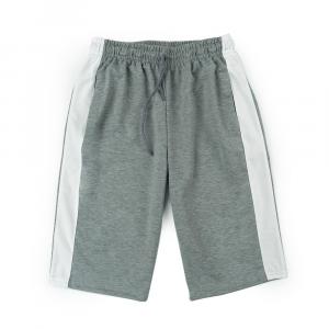 Фото Одежда Комплект футболка красная DNK MAFIA + шорты серые с белым лампасом