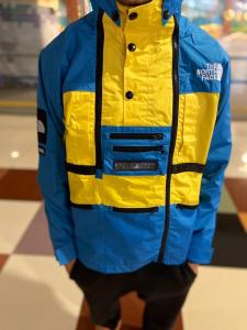 Фото  Куртка Supreme x The North Face SteepTech blue-yellow