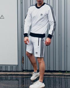 Фото Одежда Свитшот Adidas Badge белый