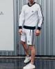  Свитшот Adidas Badge белый Спортивные кофты, толстовки, куртки мужские в Украине