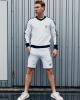  Свитшот Adidas Badge белый Спортивные кофты, толстовки, куртки мужские в Украине