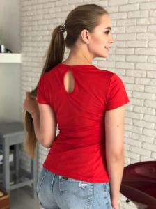 Фото Одежда Женская футболка Puma Ferrari красная