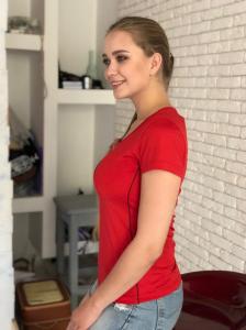 Фото Одежда Женская футболка Puma Ferrari красная