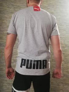 Фото Одежда Футболка мужская Puma серая