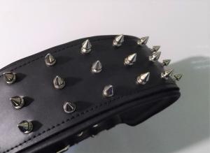 Фото  Кожаный ошейник  