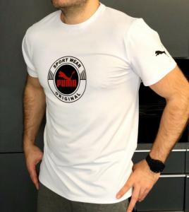 Фото Одежда Мужская футболка Puma белая
